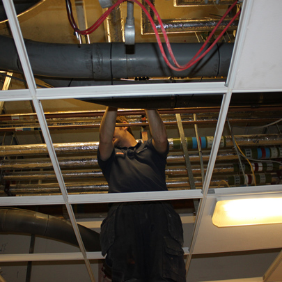 Removing Carbon Steel Pipe